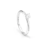 Damiani Anelli Di Fidanzamento | Anelli>Anello di fidanzamento in platino con diamante da 0,15 carati, colore G, purezza VS