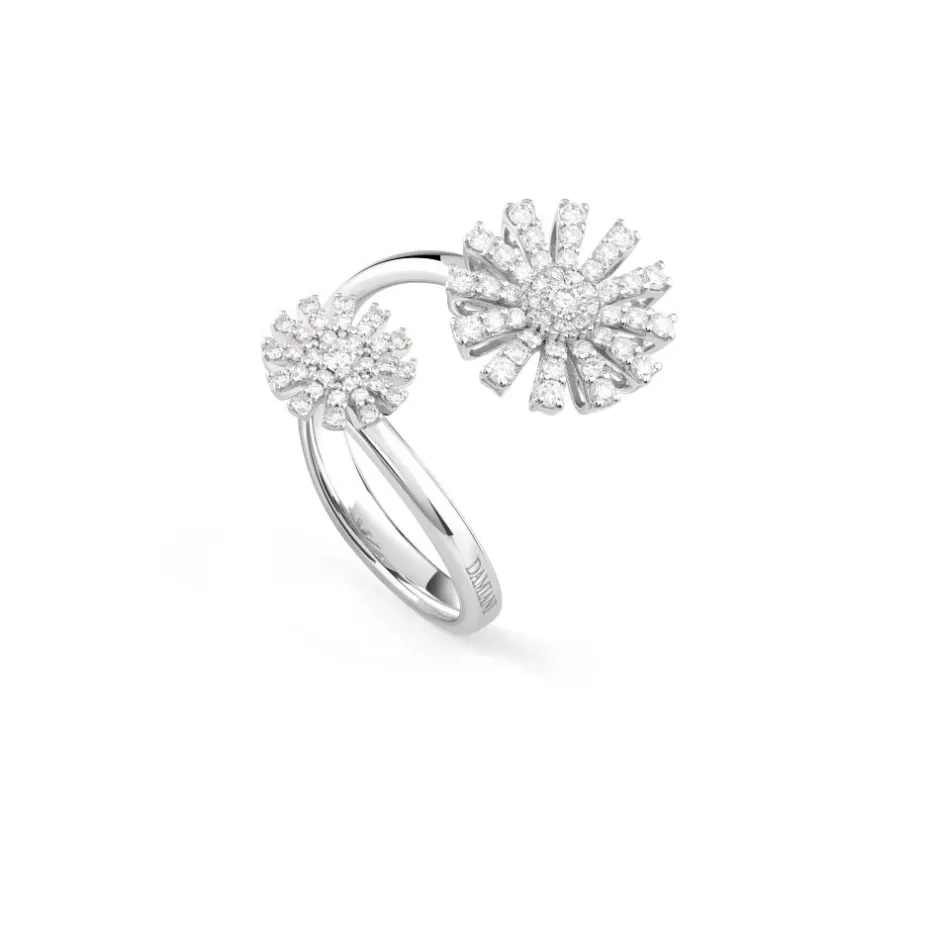 Damiani Anelli>Anello in oro bianco con diamanti