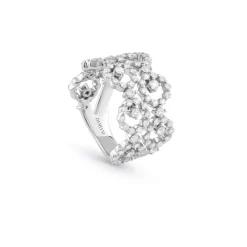 Damiani Anelli>Anello in oro bianco con diamanti