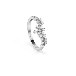 Damiani Anelli>Anello in oro bianco con diamanti