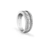 Damiani Anelli>Anello in oro bianco con diamanti