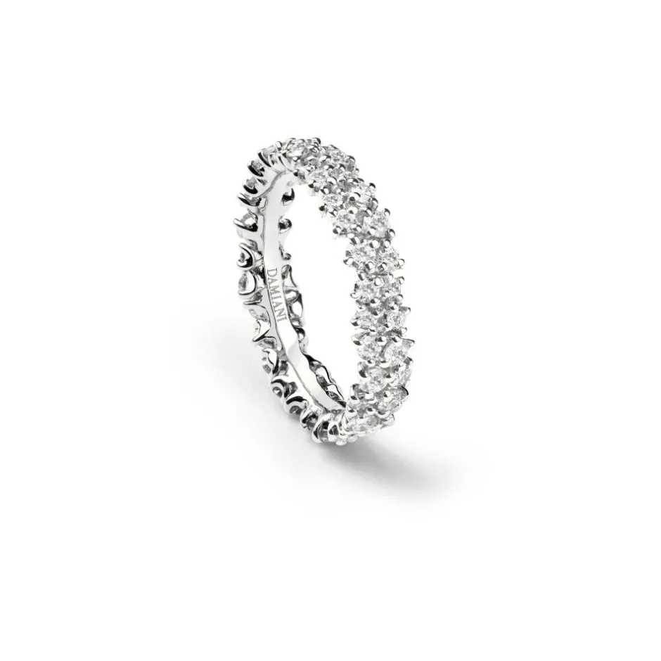 Damiani Anelli>Anello in oro bianco con diamanti