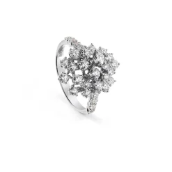 Damiani Anelli>Anello in oro bianco con diamanti