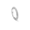 Damiani Fedi Nuziali | Anelli>Anello in oro bianco con diamanti