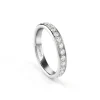 Damiani Fedi Nuziali | Anelli>Anello in oro bianco con diamanti
