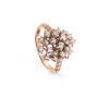 Damiani Anelli>Anello in oro rosa con diamanti