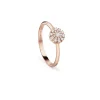 Damiani Anelli>Anello in oro rosa con diamanti