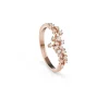 Damiani Anelli>Anello in oro rosa con diamanti