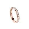 Damiani Fedi Nuziali | Anelli>Anello in oro rosa con diamanti