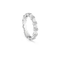 Damiani Fedi Nuziali | Anelli>Anello in platino con diamanti, 2,70 mm.