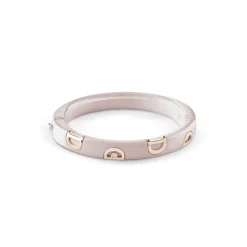Damiani Bracciali>Bracciale in ceramica cappuccino con oro rosa e diamante