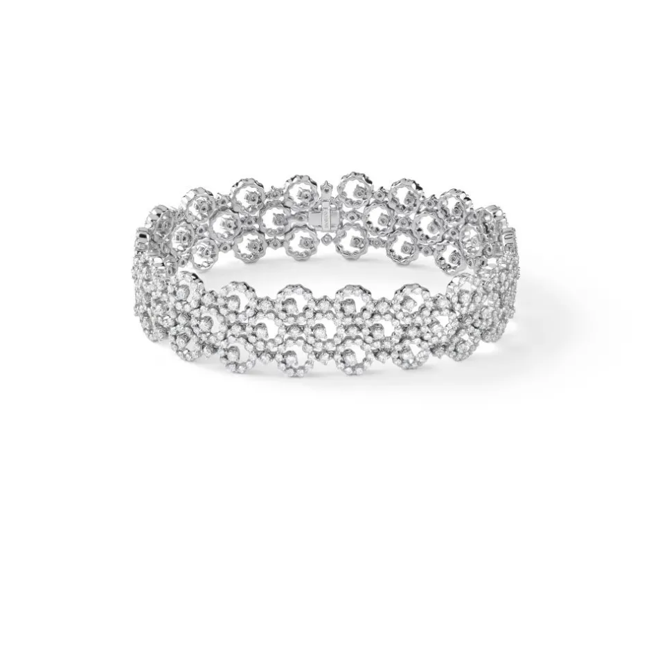 Damiani Bracciali>Bracciale in oro bianco con diamanti
