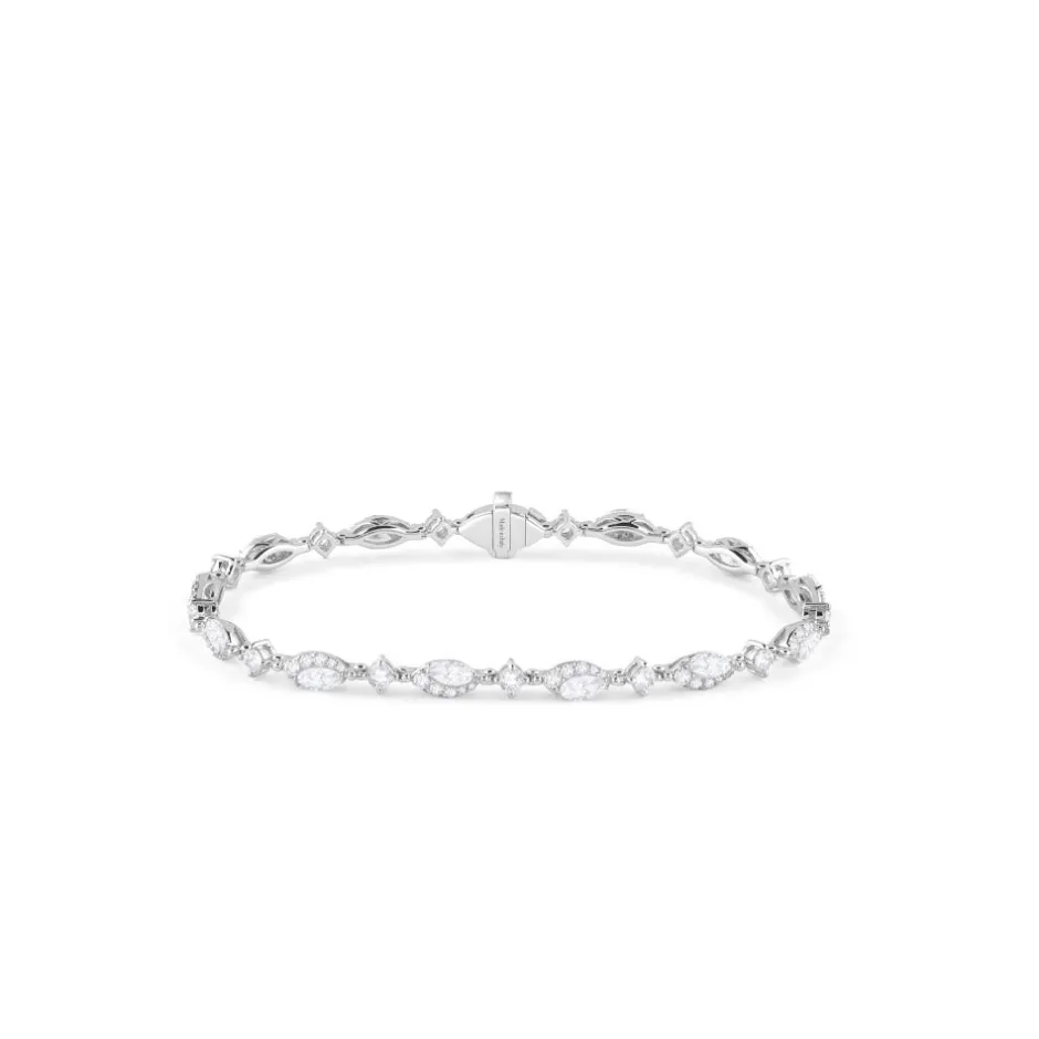 Damiani Bracciali>Bracciale in oro bianco con diamanti