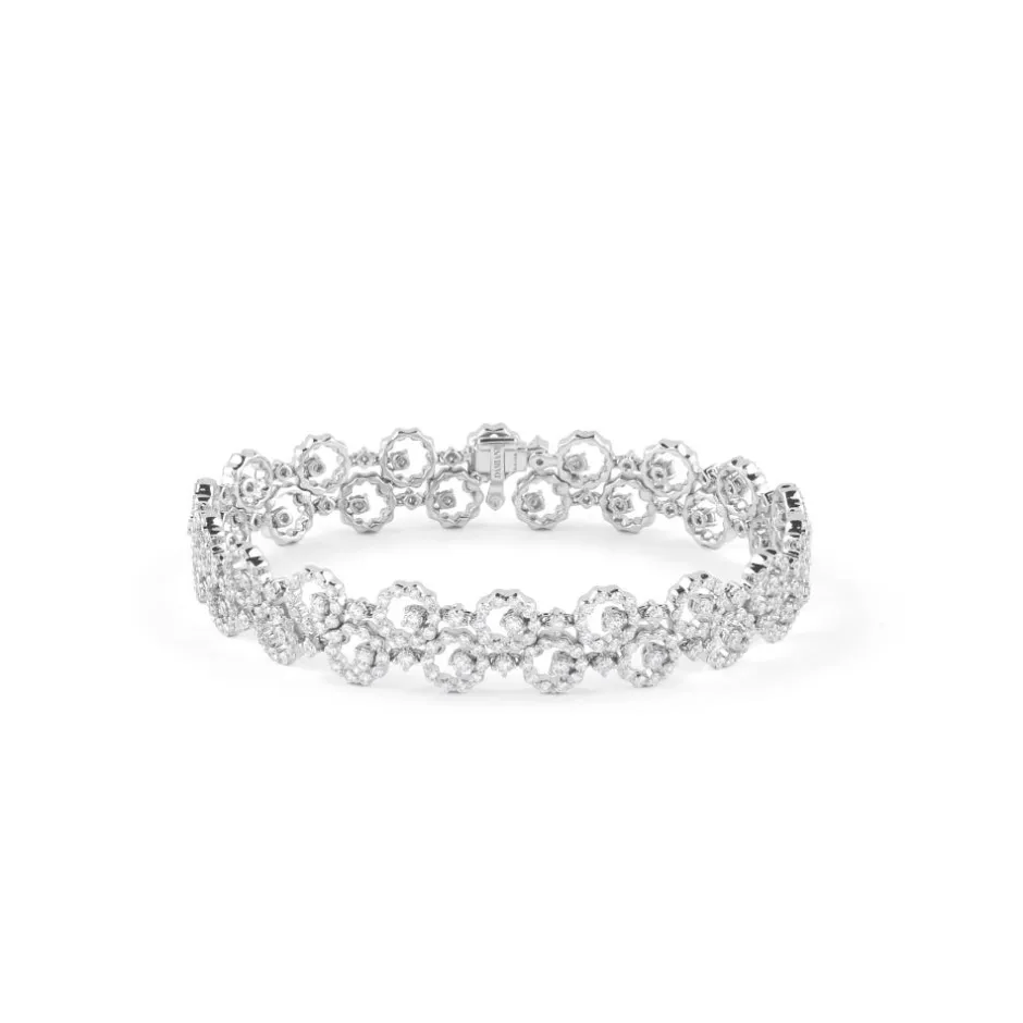 Damiani Bracciali>Bracciale in oro bianco con diamanti