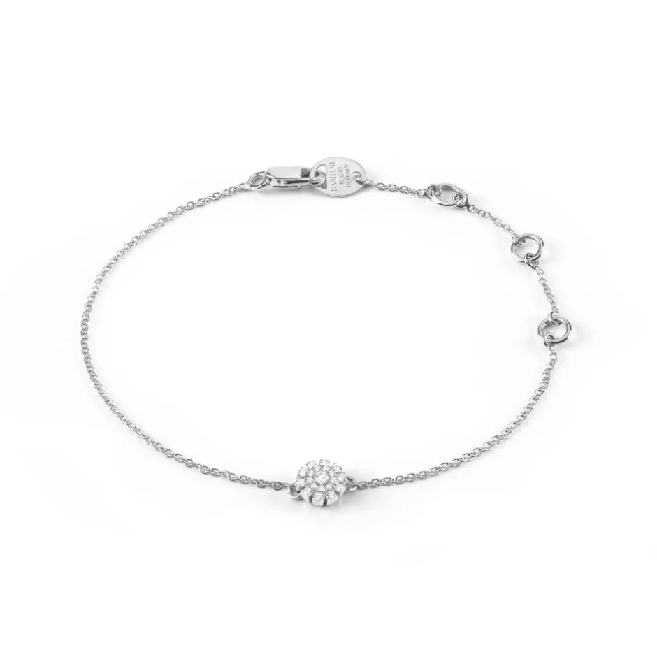 Damiani Bracciali>Bracciale in oro bianco con diamanti