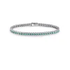 Damiani Bracciali>Bracciale in oro bianco con diamanti e smeraldi