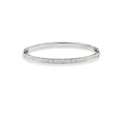 Damiani Bracciali>Bracciale in oro bianco con diamanti