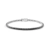 Uomo Damiani Uomo | Bracciali>Bracciale in oro bianco con diamanti black 3,78 carati