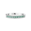 Damiani Bracciali>Bracciale in oro bianco con diamanti e smeraldi