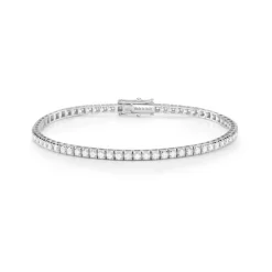 Uomo Damiani Uomo | Bracciali>Bracciale in oro bianco con diamanti 2,52 carati