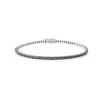 Uomo Damiani Uomo | Bracciali>Bracciale in oro bianco con diamanti black 2,06 carati
