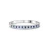 Damiani Bracciali>Bracciale in oro bianco con diamanti e zaffiri