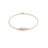 Damiani Bracciali>Bracciale in oro giallo con diamanti