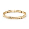 Damiani Bracciali>Bracciale in oro giallo con diamanti