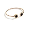 Uomo Damiani Uomo | Bracciali>Bracciale in oro rosa con onice e diamanti