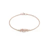 Damiani Bracciali>Bracciale in oro rosa con diamanti