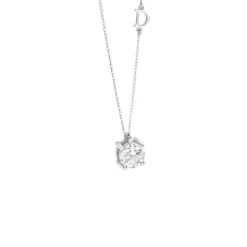 Damiani Collane>Collana in oro bianco con diamante 0,17 carati