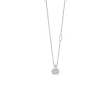Damiani Collane>Collana in oro bianco con diamanti, 8 mm.