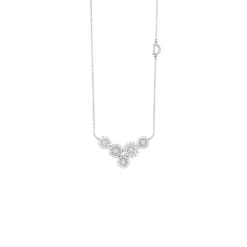 Damiani Collane>Collana in oro bianco con diamanti
