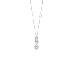 Damiani Collane>Collana in oro bianco con diamanti