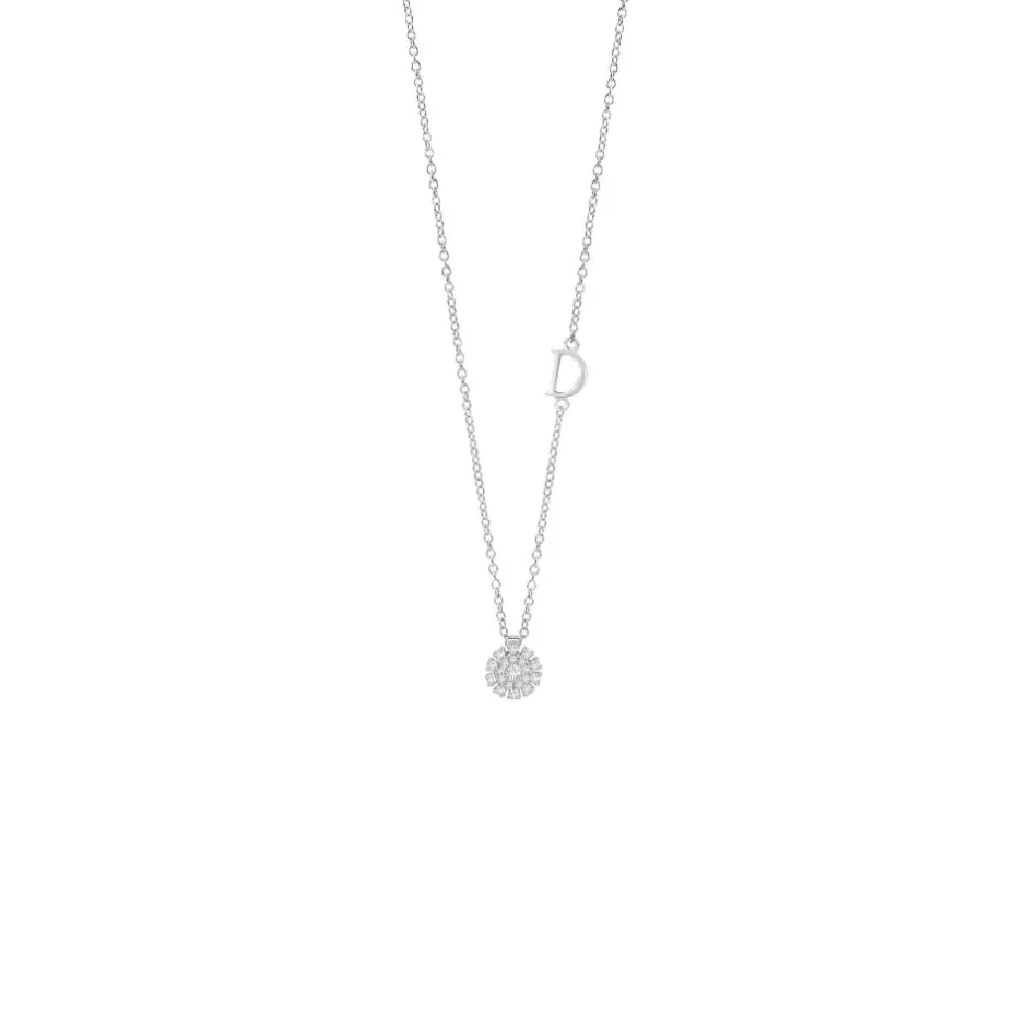 Damiani Collane>Collana in oro bianco con diamanti