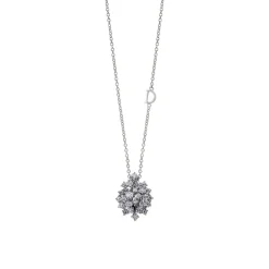 Damiani Collane>Collana in oro bianco con diamanti