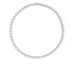 Damiani Collane>Collana in oro bianco con diamanti