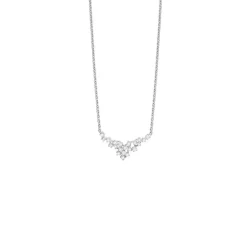 Damiani Collane>Collana in oro bianco con diamanti