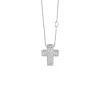 Uomo Damiani Uomo | Collane>Collana in oro bianco con diamanti
