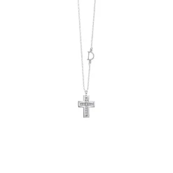 Uomo Damiani Uomo | Collane>Collana in oro bianco con diamanti