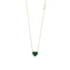 Damiani Collane>Collana in oro giallo con malachite e diamanti