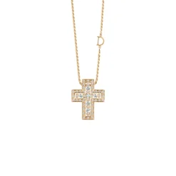 Uomo Damiani Uomo | Collane>Collana in oro giallo con diamanti