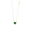 Damiani Collane>Collana in oro giallo con malachite