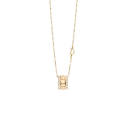 Uomo Damiani Uomo | Collane>Collana in oro giallo con diamanti, 8,3 mm.