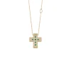 Damiani Collane>Collana in oro giallo con diamanti e smeraldi