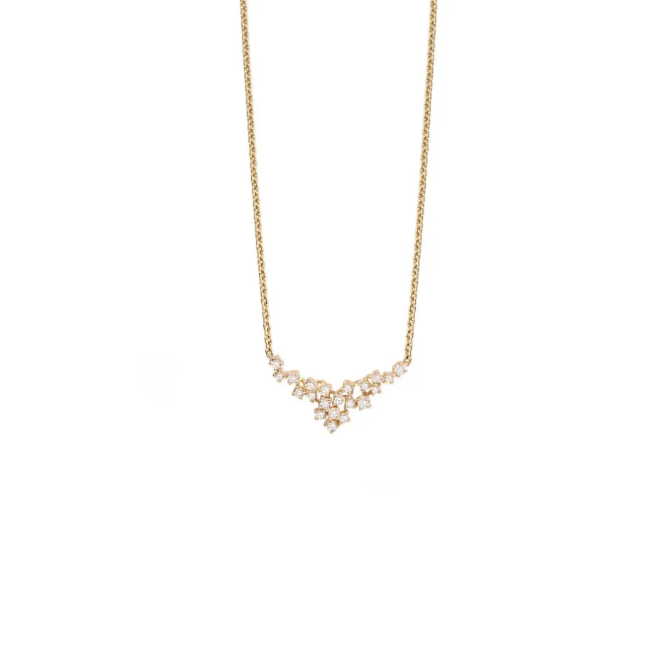 Damiani Collane>Collana in oro giallo con diamanti