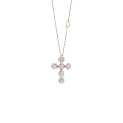 Damiani Collane>Collana in oro rosa con diamanti