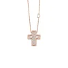 Uomo Damiani Uomo | Collane>Collana in oro rosa con diamanti