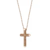 Uomo Damiani Uomo | Collane>Collana in oro rosa con diamanti (26.50x16 mm.)