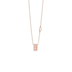 Uomo Damiani Uomo | Collane>Collana in oro rosa con diamanti, 5,7 mm.